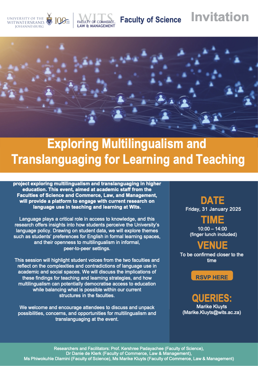 Exploring Multilingualism and Translanguaging for Learning and Teaching